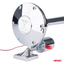 Claxon fanfară crom 640 mm 12V 24V AMiO-04076