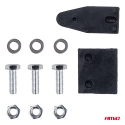 Claxon fanfară crom 640 mm 12V 24V AMiO-04076
