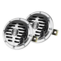 Semnalizare sonoră chorn crom 125 mm 12V AMIO-04074