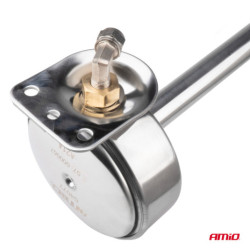 Semnalizare sonoră claxon crom 520 mm 12V 24V HighTone AMIO-04077