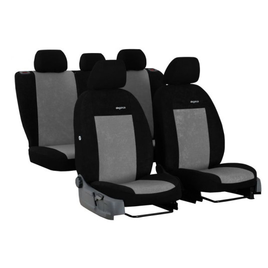 Poťahy pre SUBARU FORESTER III (2008-2012) Elegance (velour-velour) šedá vyp