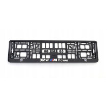 Podložka pod ŠPZ 3D BMW M POWER verzia 2