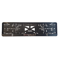 Podložka pod ŠPZ 3D RENAULT nove logo