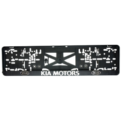 Suport sub placă de înmatriculare 3D KIA
