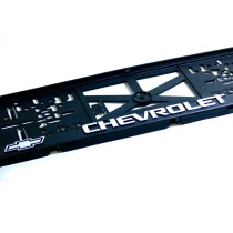 Suport de placă de înmatriculare 3D CHEVROLET