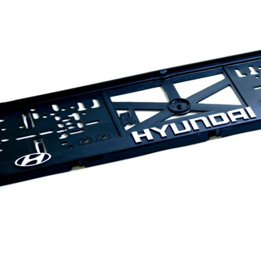 Suport pentru plăcuță de înmatriculare 3D HYUNDAI