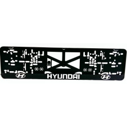 Suport pentru plăcuță de înmatriculare 3D HYUNDAI