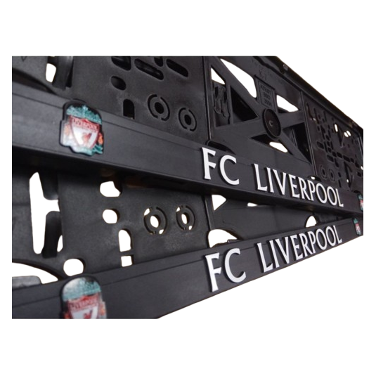 Suport plăcuță înmatriculare 3D LIVERPOOL