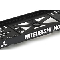Suport sub placă de înmatriculare 3D MITSUBISHI