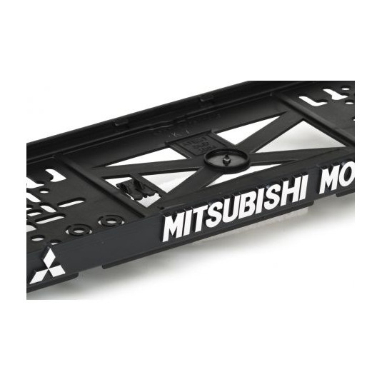 Suport sub placă de înmatriculare 3D MITSUBISHI