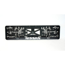 Suport pentru nr. inmatriculare 3D NISSAN