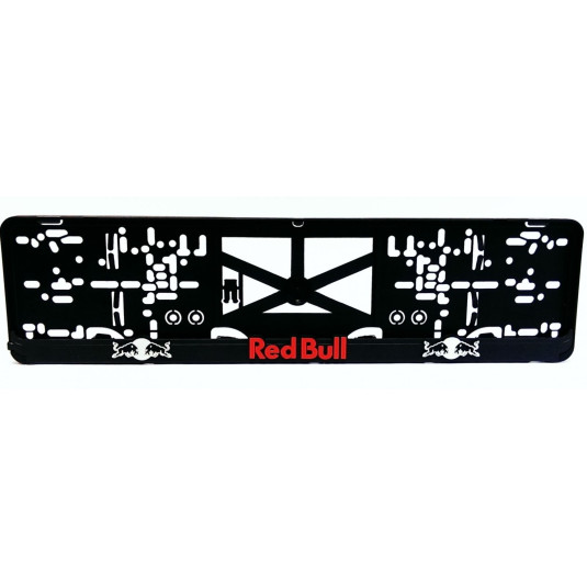 Suport pentru plăcuță de înmatriculare 3D RED BULL