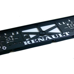 Suport pentru plăcuță înmatriculare 3D RENAULT