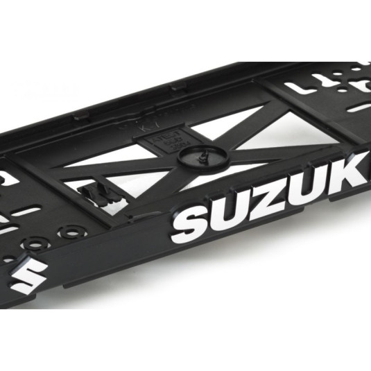 Suport sub plăcuță de înmatriculare 3D SUZUKI