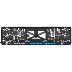 Suport sub plăcuță de înmatriculare 3D VW motorsport