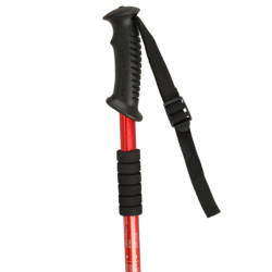 Bețe Nordic walking plabile 2 bucăți roșii