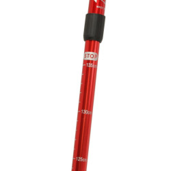 Bețe Nordic walking plabile 2 bucăți roșii
