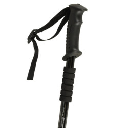 Bețe pentru Nordic walking pliabile 2 bucăți negre