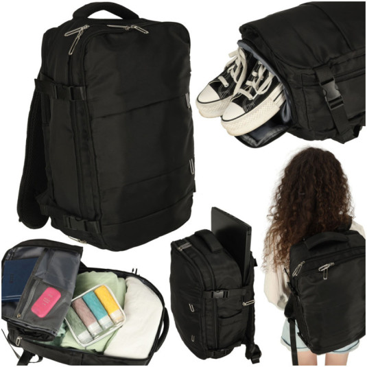 Rucsac de călătorie cabina de avion bagaj impermeabil 45x32cm