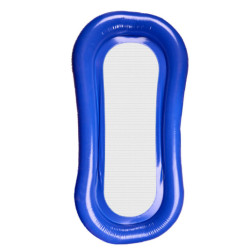 Saltea gonflabilă de plajă hamac apă șezlong scaun piscină albastru