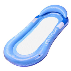 Saltea gonflabilă de plajă hamac apă șezlong scaun piscină albastru