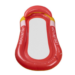 Saltea de plajă gonflabilă, hamac, pat de apă, scaun, piscină roşu