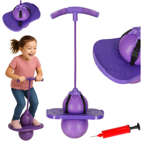 Pulover balanț pentru copii roz violet