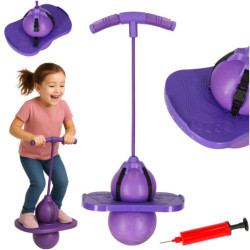 Pulover balanț pentru copii roz violet