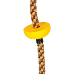 Frânghie cățărare balansoar frânghie de cățărare cu noduri platformă 200cm