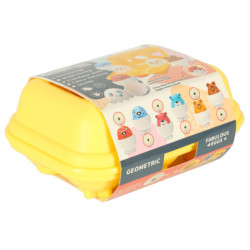 Puzzle educativ cu forme de ouă Montessori animale 6 buc.