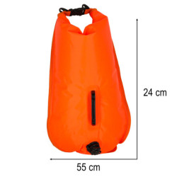 Baliză de înot baliză de salvare sac uscă fluier 28l