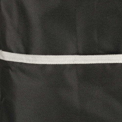 Geantă de cumpărături pe roți cu cadru 95 cm negru