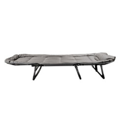 LUARO pat de călătorie pliant pat de camping crap comerț portabil ușor 200x64cm