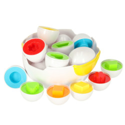 Puzzle educational sortator potrivire forme ou 10 buc gaina