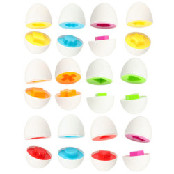 Puzzle educational sortator potrivire forme ou 10 buc gaina