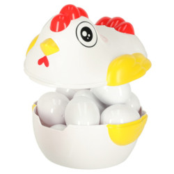 Puzzle educational sortator potrivire forme ou 10 buc gaina