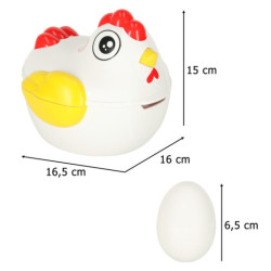 Puzzle educational sortator potrivire forme ou 10 buc gaina