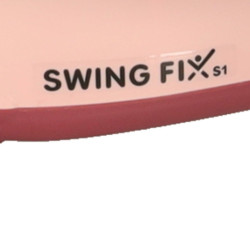 LED Swing FIX S1 trotineta gravitațională cu mâner roz max. 65 kg