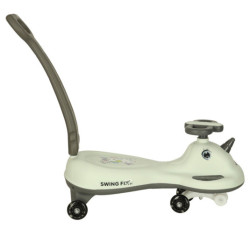 LED Swing FIX S1 trotineta gravitațională cu mânere gri max. 65 kg