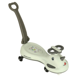 LED Swing FIX S1 trotineta gravitațională cu mânere gri max. 65 kg