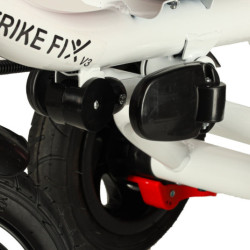 Triciclu Fix V3 triciclu 3 în 1 cărucior bicicletă roată cu rotire liberă 360 roz
