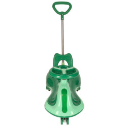 Trotineta gravitațională LED Swing FIX S2 cu mâner verde max. 100 kg