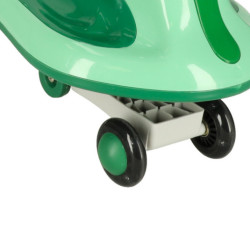Trotineta gravitațională LED Swing FIX S2 cu mâner verde max. 100 kg
