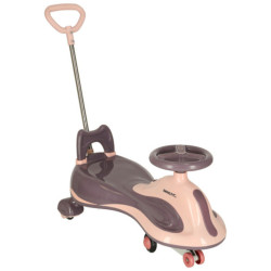 Trotineta LED Swing FIX S2 cu gravitație și mâner violet max. 100 kg