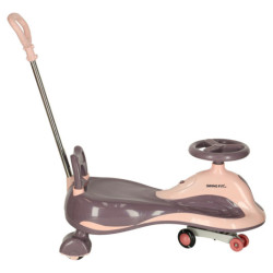 Trotineta LED Swing FIX S2 cu gravitație și mâner violet max. 100 kg