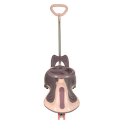 Trotineta LED Swing FIX S2 cu gravitație și mâner violet max. 100 kg