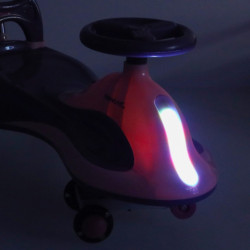 Trotineta LED Swing FIX S2 cu gravitație și mâner violet max. 100 kg