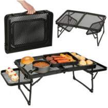 LUARO masă de camping pentru turiști 87 x 60 x 40 x 27 cm
