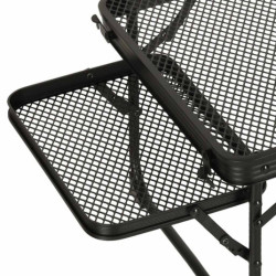 LUARO masă de camping pentru turiști 87 x 60 x 40 x 27 cm
