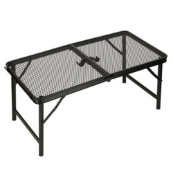 Masă de camping LUARO masă pliabilă 80 x 40 x 66 x 37 cm